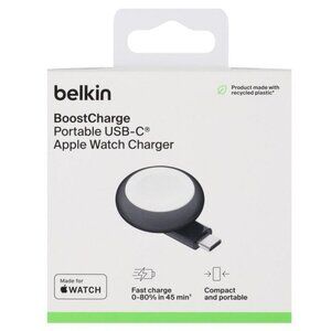 Belkin BoostCharge Portable USB-C Apple Watch Charger